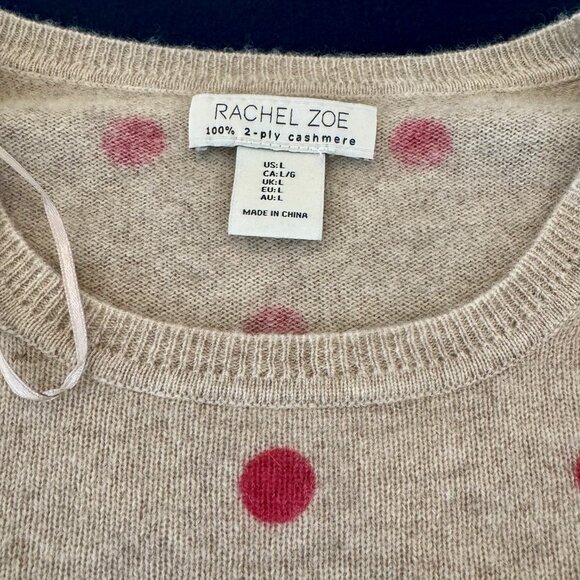 Cynthia Rowley and Rachel Zoe 100% Cashmere Sweaters - Picture 3 of 9